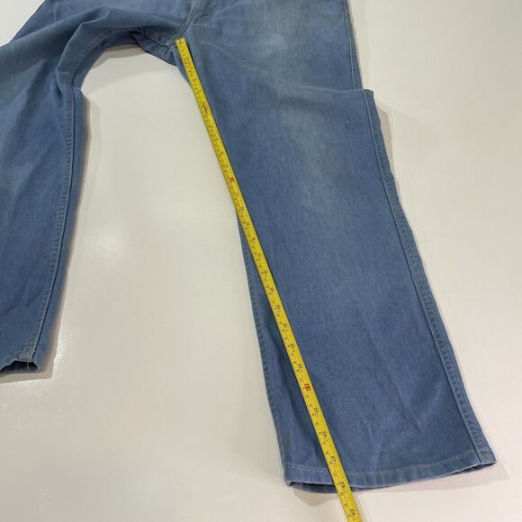 VTG Levi’s Action Jeans USA Regular Fit Cotton Denim Pants 38x29 Blue - Picture 2 of 8